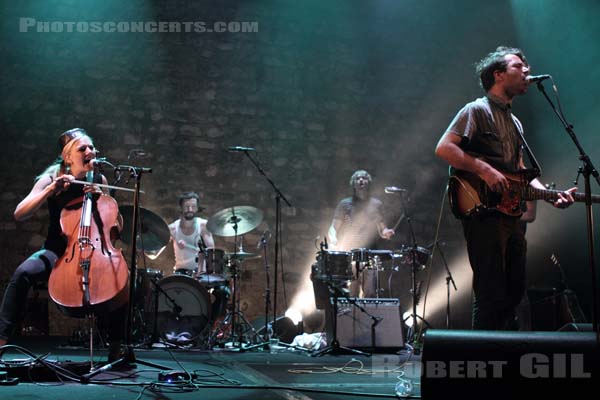 CHOIR OF YOUNG BELIEVERS - 2012-05-18 - PARIS - Cafe de la Danse - Jannis Noya Makrigiannis - Cæcilie Trier - Casper Henning Hansen - Lasse Herbst